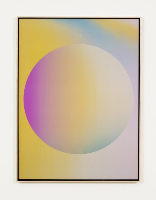 Rafaël Rozendaal. Into Time 14 04 01, 2014. Lenticular Painting, 35 x 47 in. Courtesy of the artist.